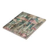 Pilzfliesen, Keramik Fliese (Seite)