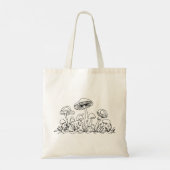 Pilzforte Totbeutel Tragetasche (Rückseite)