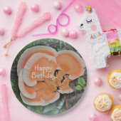 Pilzfroh zum Geburtstag Pappteller (Party)