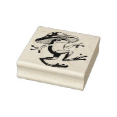 Pilzfrosch Gummistempel (Stempel)