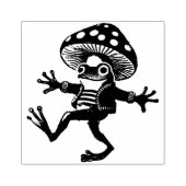 Pilzfrosch Gummistempel (Prägung)
