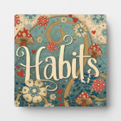 Pilzgewohnheiten Inspirationsquelle Hübsch Fotoplatte (Vorderseite)