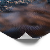 Pilzhaus im Schnee Poster (Ecke)