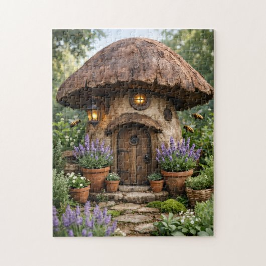 Pilzhaus Puzzle (Vertikal)