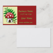 Pilzhaus Visitenkarte (Vorne/Hinten)