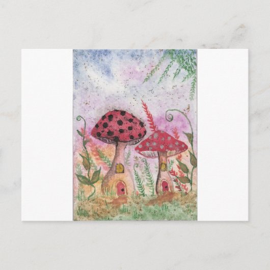 Pilzhäuser Postkarte (Vorderseite)
