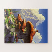 Pilzhütte Puzzle (Horizontal)