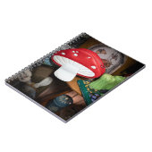 Pilzhütte: verzauberte Waldschätze Notizblock (Linke Seite)