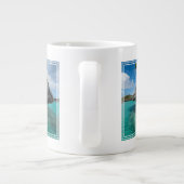 Pilzinseln auf Fidschi Jumbo-Tasse (Rückseite)