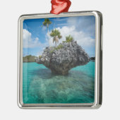 Pilzinseln auf Fidschi Ornament Aus Metall (Links)