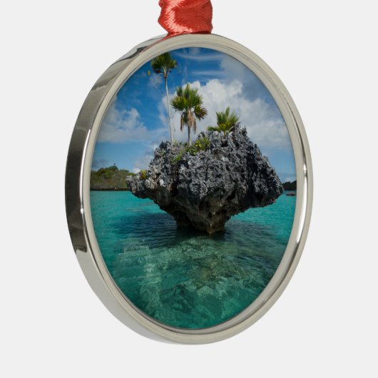 Pilzinseln auf Fidschi Ornament Aus Metall (Rechts)