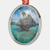 Pilzinseln auf Fidschi Ornament Aus Metall (Links)