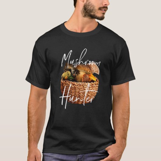 Pilzjagd Picking Morel Hunter Myc T-Shirt (Vorderseite)