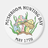 Pilzjagdtag 17. Mai Magnet (Vorne)