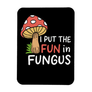 Pilzjäger, den ich in den Fungus steckte Magnet