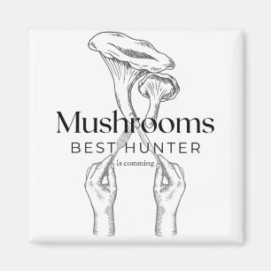 Pilzjäger kommt magnet