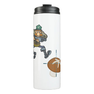 Pilzjäger kommt thermosbecher