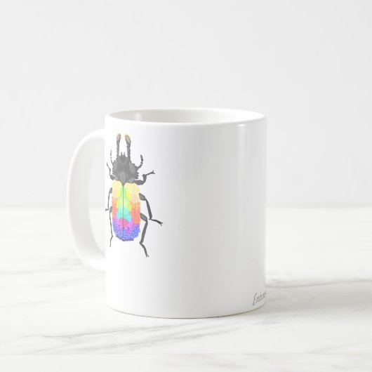 Pilzkäfer Kaffeetasse (Vorderseite Links)