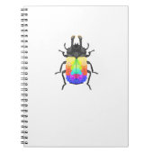 Pilzkäfer Notizblock (Vorderseite)