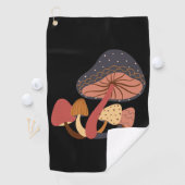 Pilzkaffee Golfhandtuch (Insitu)