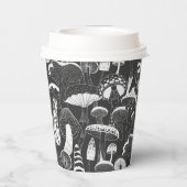 Pilzkaffee Pappbecher (Rückseite)