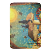 Pilzkatzen Badematte (Vorderseite Vertikal)