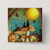 Pilzkatzen Button (Vorderseite)