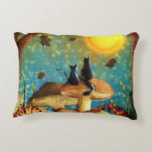 Pilzkatzen Dekokissen (Rückseite)