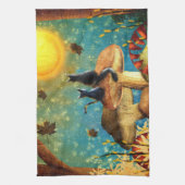 Pilzkatzen Geschirrtuch (Vertikal)