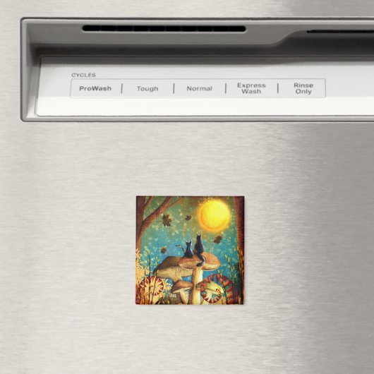 Pilzkatzen Magnet (In Situ (Geschirrspüler))