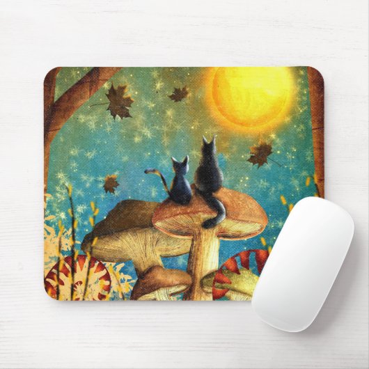 Pilzkatzen Mousepad (Mit Mouse)
