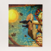 Pilzkatzen Puzzle (Vertikal)