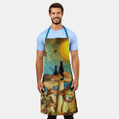 Pilzkatzen Schürze (Getragen)