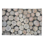 Pilzkiemen und -klotz kissenbezug (Rückseite)