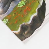 Pilzknochen Fleecedecke (Ecke)