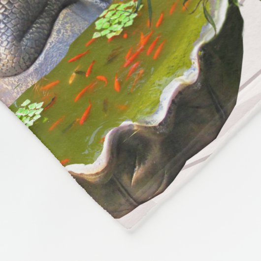 Pilzknochen Fleecedecke (Ecke)