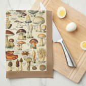 Pilzkollektion Geschirrtuch (Viertel Falte)