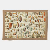 Pilzkollektion Geschirrtuch (Horizontal)