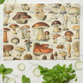Pilzkollektion geschirrtuch (Gefaltet)