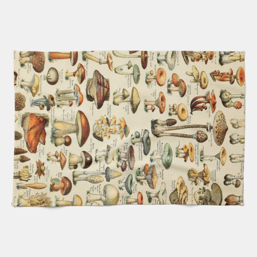 Pilzkollektion geschirrtuch (Horizontal)