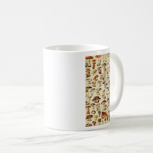 Pilzkollektion Kaffeetasse (VorderseiteRechts)