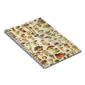 Pilzkollektion Notizblock (Rechte Seite)