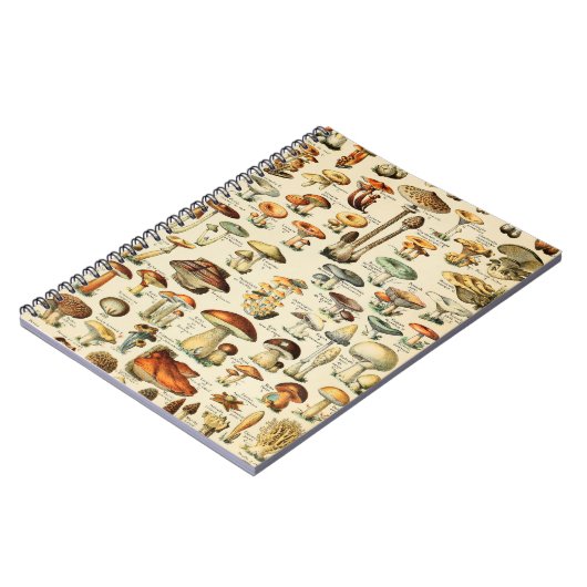 Pilzkollektion Notizblock (Linke Seite)