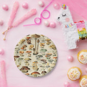 Pilzkollektion Pappteller (Party)