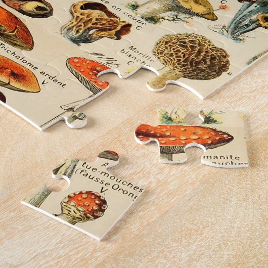 Pilzkollektion Puzzle (Seite)