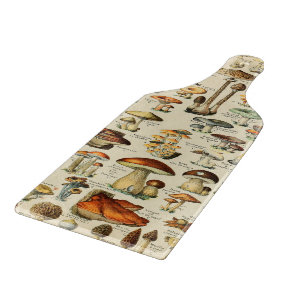 Pilzkollektion schneidebrett