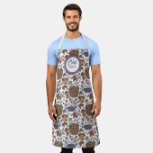 Pilzkörbe, Personalisierte Köche Schürze (Getragen)