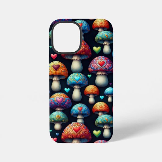 Pilzliebe iPhone Hülle (Rückseite)