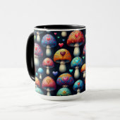 Pilzliebe Tasse (Vorderseite Links)