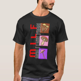 Pilzmann Ich liebe Pilze Vintage Gesunder Pilz B T-Shirt